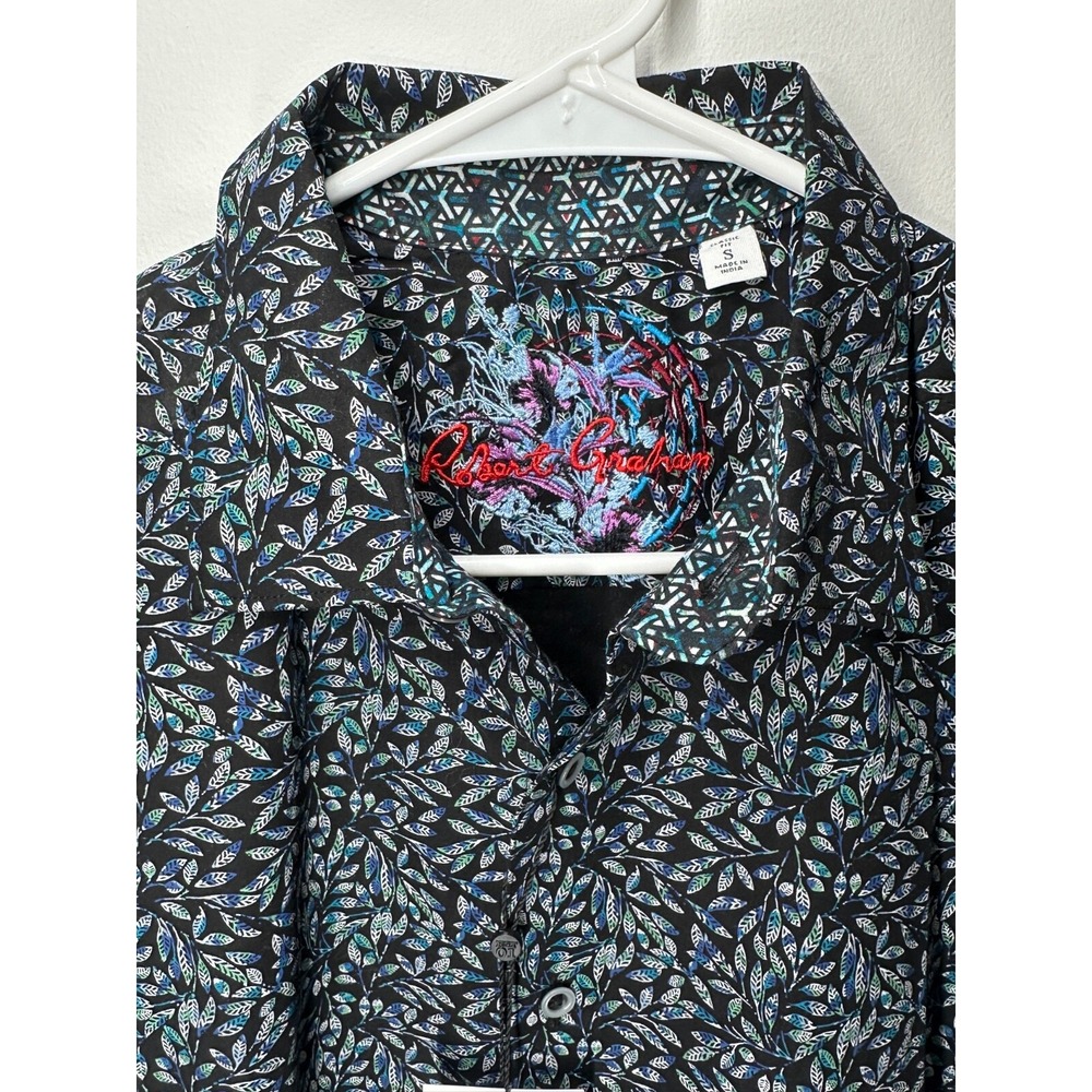 Robert Graham Burley Print Shirt Classic Fit Men's Size Small - Picture 3 of 3